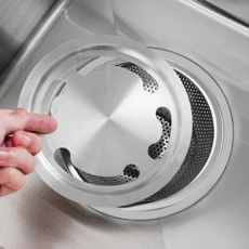 Blooming 304不鏽鋼水槽排水口濾網蓋組, 1套, 單一顏色