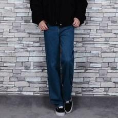 Townclo 男款基本寬版IN牛仔褲