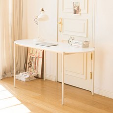 스테이 1500 1인용 컴퓨터 책상, 화이트