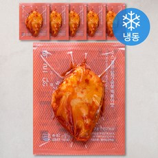 바르닭 소스품은 닭가슴살 떡볶이맛 (냉동), 100g, 1개입, 6개