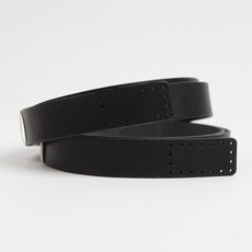 니트위트 가죽 스퀘어 숄더 스트랩 75cm, 블랙, 2개