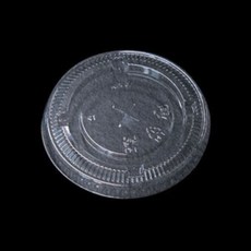 PET透明杯平口杯蓋78mm, 平面形, 1個, 1000件