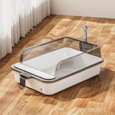 DING DONG PET Clean Bag 貓砂盆, 1個, 白色