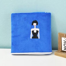 원이네 아트폴 바스타월 350g, 블루, 1개