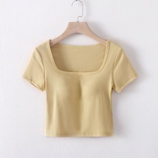 Awesomeful 女款Concina胸罩一體成型短版上衣 A24SMT012506