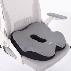 現在今日6D替換辦公室書房孕婦新型立體工程坐墊, 灰色