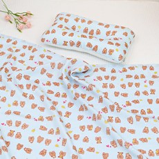 제이유니 인견 블랭킷 + 베개 세트, 벨