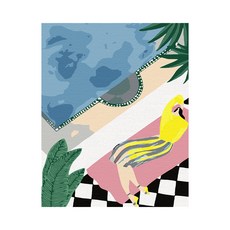 Play about Lazy Relaxation DIY 傑作繪畫套組 40 x 50cm, 混色