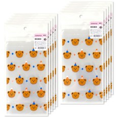 POPO FANCY 派對熊 OPP包裝袋 大 10入, 10個