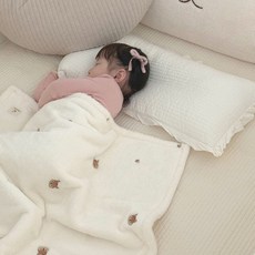 미소네이처 유아용 양면 극세사 블랭킷, 토리