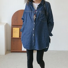 에스텔라 임산부 빈티지 데님 재킷 zxc311