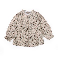 ToTo Heros 女童花紋圖案襯衫