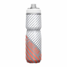 CAMELBAK Podium Chill 單車保溫水壺, 珊瑚條紋, 710ml, 1個