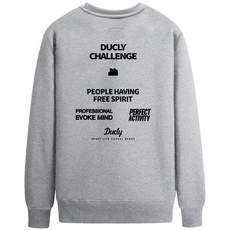 DUCLY 大尺碼大學T DUC-703