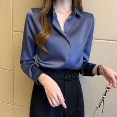 Awesomeful Duo-run 緞面女衫