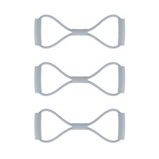 마켓에이 파스텔 8자 튜빙밴드 3p, 그레이