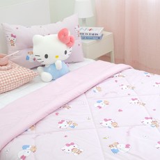 Sanrio 三麗鷗 Hello Kitty Teenie Hugs 薄被, 粉紅色