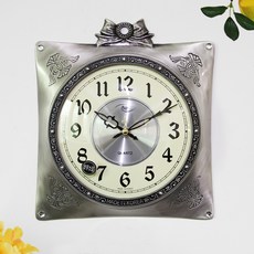 무소음 리본 테라곤 주물 벽시계 HSC-318S, 주석