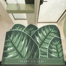 AFAMIC 艾法 綠葉系 刮泥玄關腳踏墊, 03 芭蕉葉, 1個