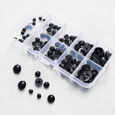 인형눈단추 세트 D583, 100개