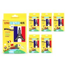 Uniart US003 Uniskill 埃菲爾鐵塔刺繡套組, 混合顏色, 6套