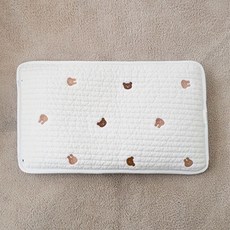 Ma lolotte 柔軟涼感兒童枕頭, 兔子熊款, 1入