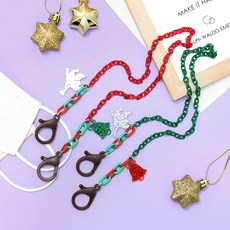 VIDANGIL KIDS' 孩童天使鈴鏈口罩帶 2入