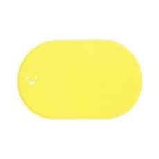 ecoFRIENDLY 矽膠餐桌墊, 黃色