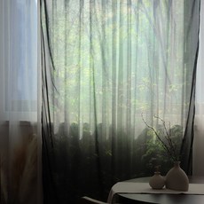 單色雪紡面料海報 + 夾子 10 件套, 58如夢似幻