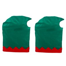 크리스마스 큐트 등받이 의자 커버 D04 2p 세트, 타입1