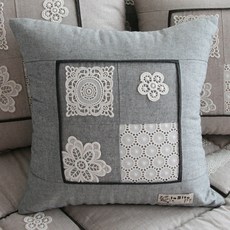 ANDCOTTON Romi圖案方形抱枕 含枕芯