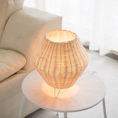 hit LIGHTING 里歐藤編立燈 G30262, 米色