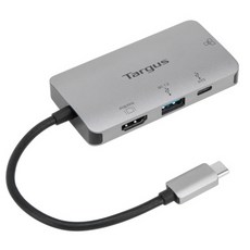 타거스 USB-C DP Alt Mode Single Video 4K HDMI 도킹스테이션 with 100W PD Pass-Thru USB허브 DOCK418, 그레이, 1개