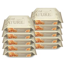 네이쳐러브메레 프럼네이쳐 프로폴리스 미니 물티슈 캡형, 55g, 20매, 10개