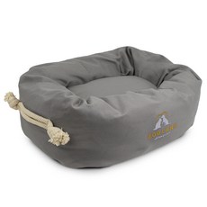 zooland 寵物狗 Twinkle Cozy 可拆洗帆布床, 淺灰色, 1個