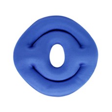 甜甜圈坐墊 B款, 藍色, 1個
