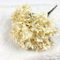 Bandeo 法式花卉繡球花人造花束, 香檳色