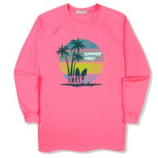 ILLUSO Ocean Spirit Oversize防曬長袖T恤