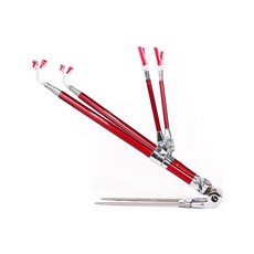 SAPA 雙桿釣竿架, 紅色