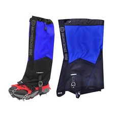 MONCROSS SWITZERLAND 1000 防寒保暖綁腿一對 + 收納盒套組, 藍色