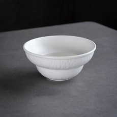 Parajuni 陶瓷 湯 拉麵 拌飯 碗 小 HJ0221, 白色, 1個