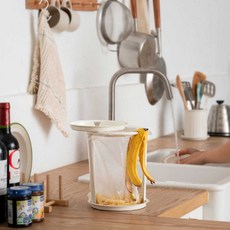 Sseudam 垃圾袋架 5L, 1個, 象牙白