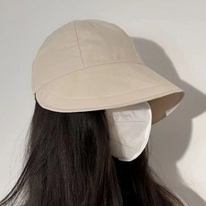 얼리포츠 여성용 큰 챙모자 캡모자 버킷햇
