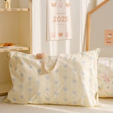 포몽드 방수 어린이집 낮잠이불 가방, 하트리본