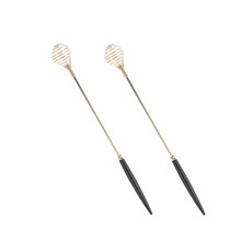 Bogen 蒙布朗艾菲爾迷你打泡器 金色, 黑色, 2個