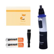 Panasonic AA 電池 2p + 清潔刷 + 附件袋 15p 套裝 ER-GN30, 混色