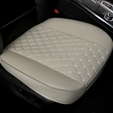 River Fox 絎縫打孔全包覆型坐墊, 灰色, 1個