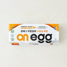 온에그 무항생제 인증 1+등급 특란 600g, 1개, 10구