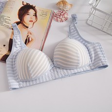 Market A 條紋哺乳內衣 2入