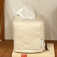 JINSIM DESIGN 方形衛生紙盒套, 象牙